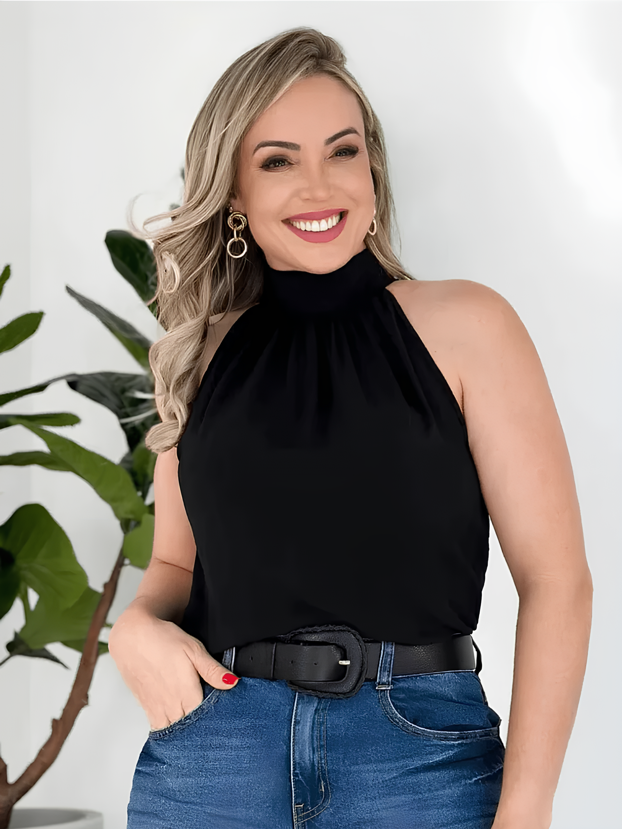 Blusa Gola Alta Lisa