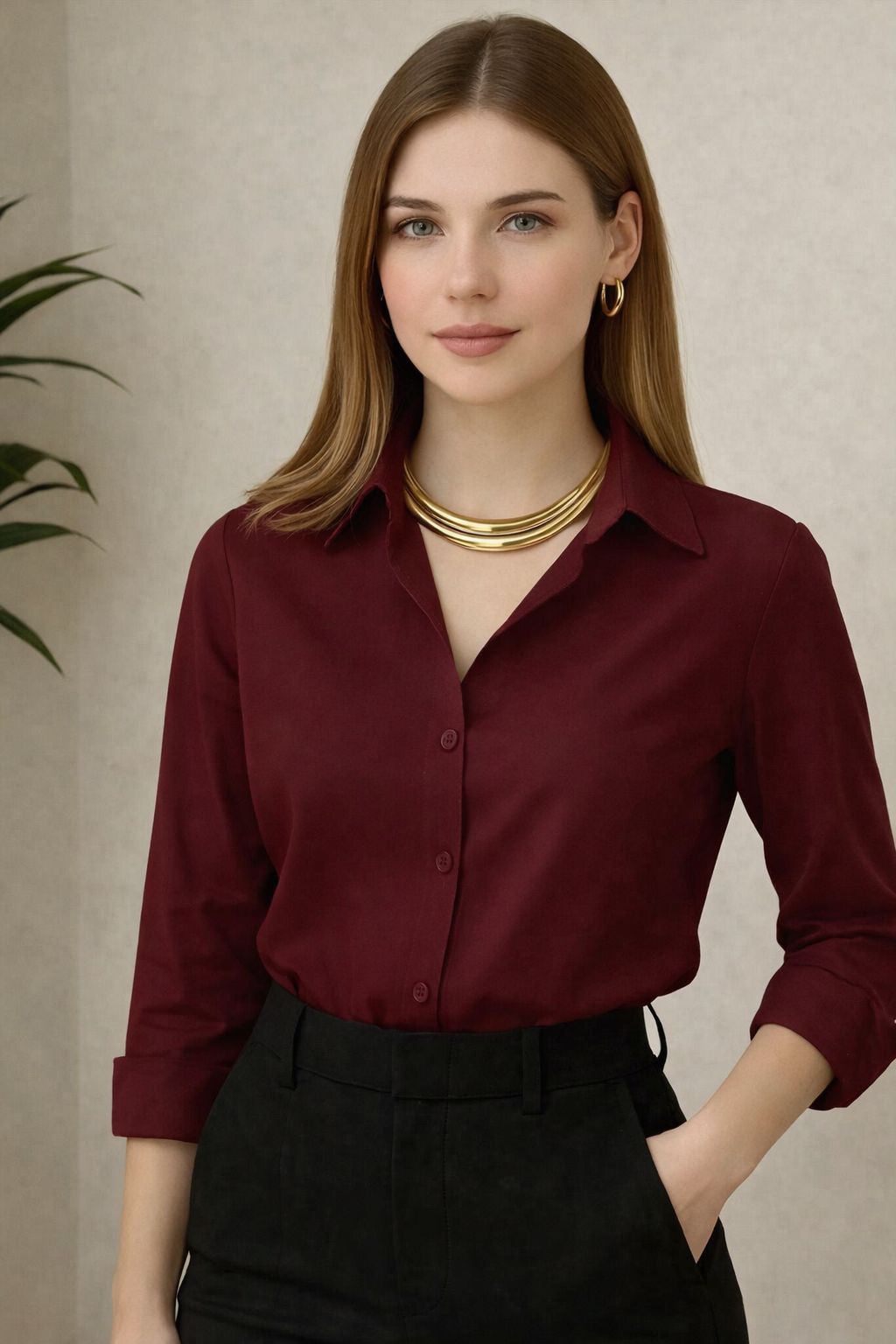 Camisa Manga Longa Jade