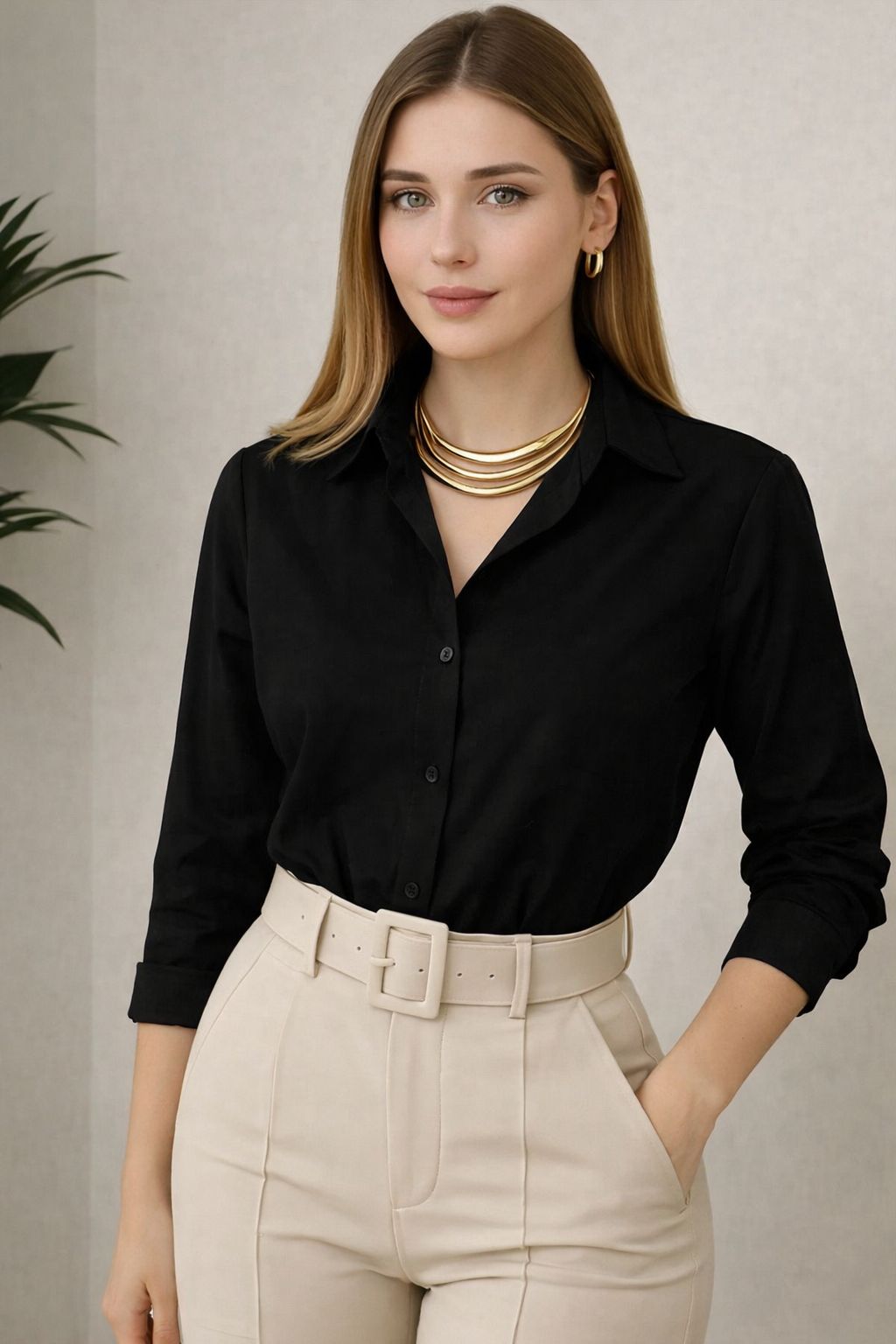 Camisa Manga Longa Jade
