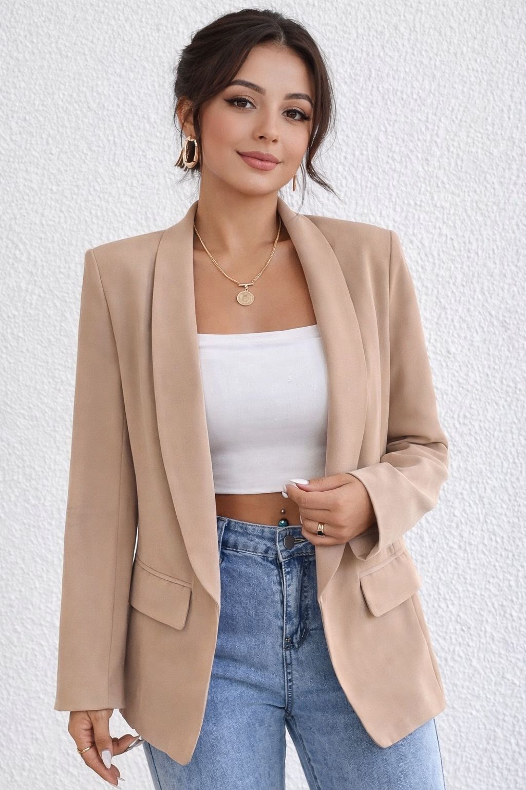 Blazer Social Feminino em Alfaiataria