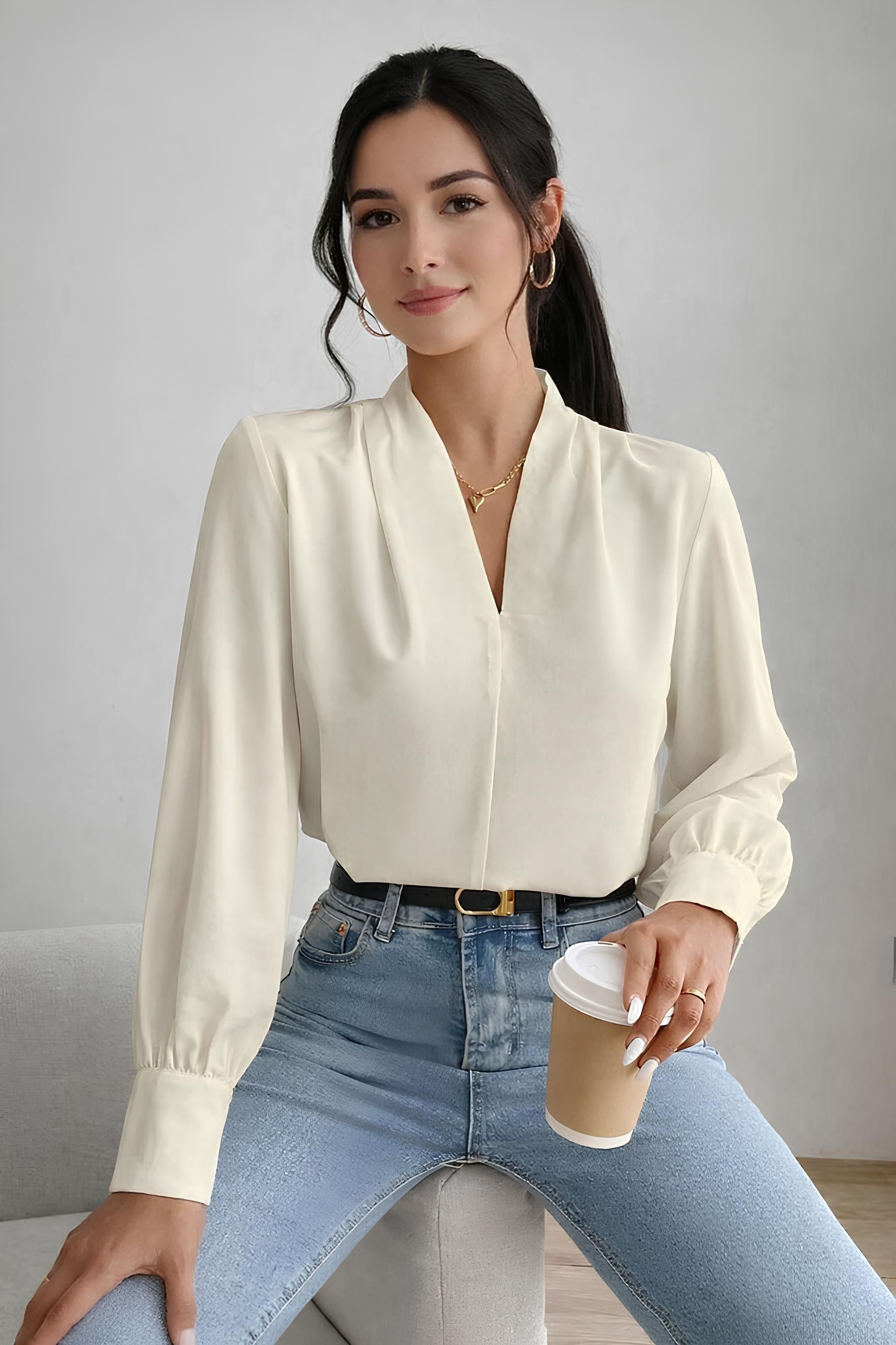 Camisa Casual Fiorella