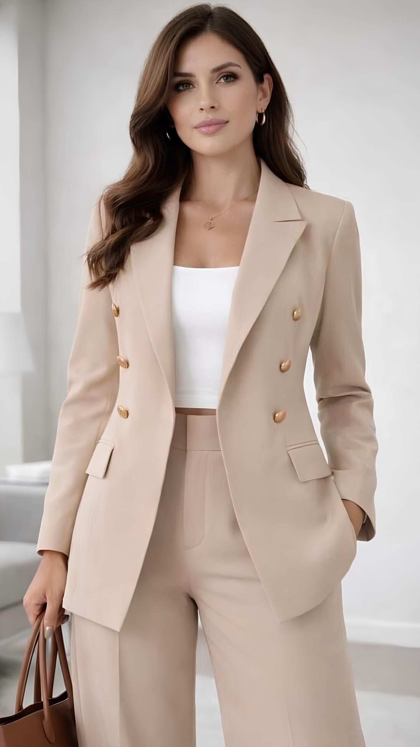 Blazer em Alfaiataria com Botões