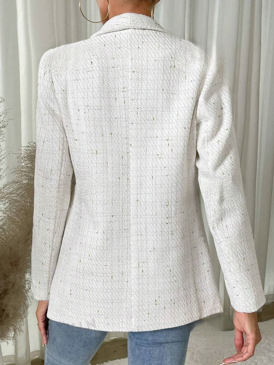 Blazer Feminino Casual em Linho