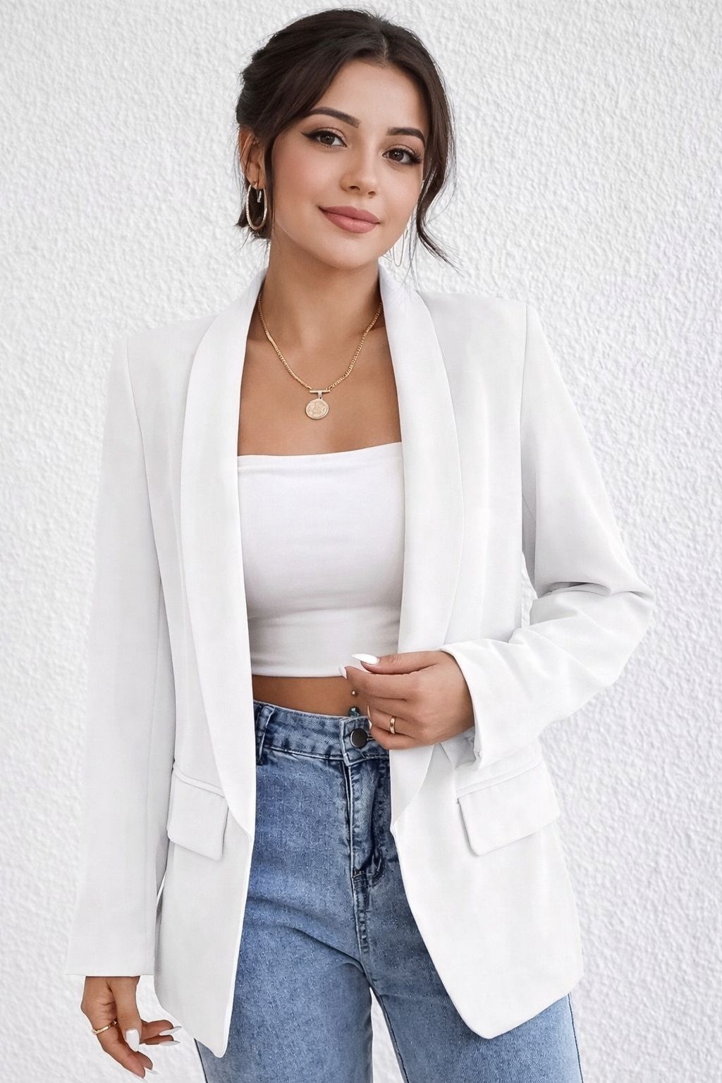 Blazer Social Feminino em Alfaiataria