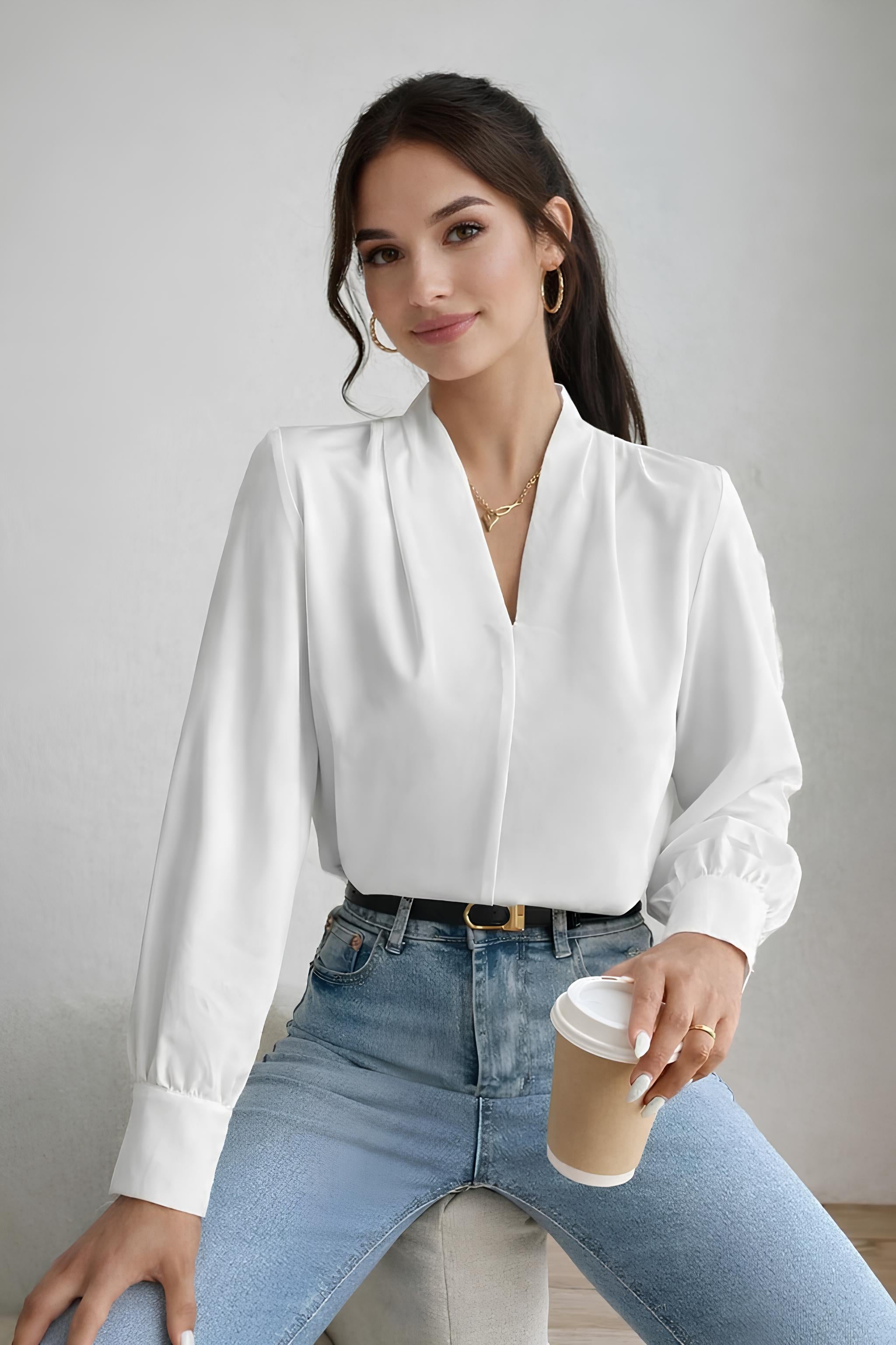 Camisa Casual Fiorella