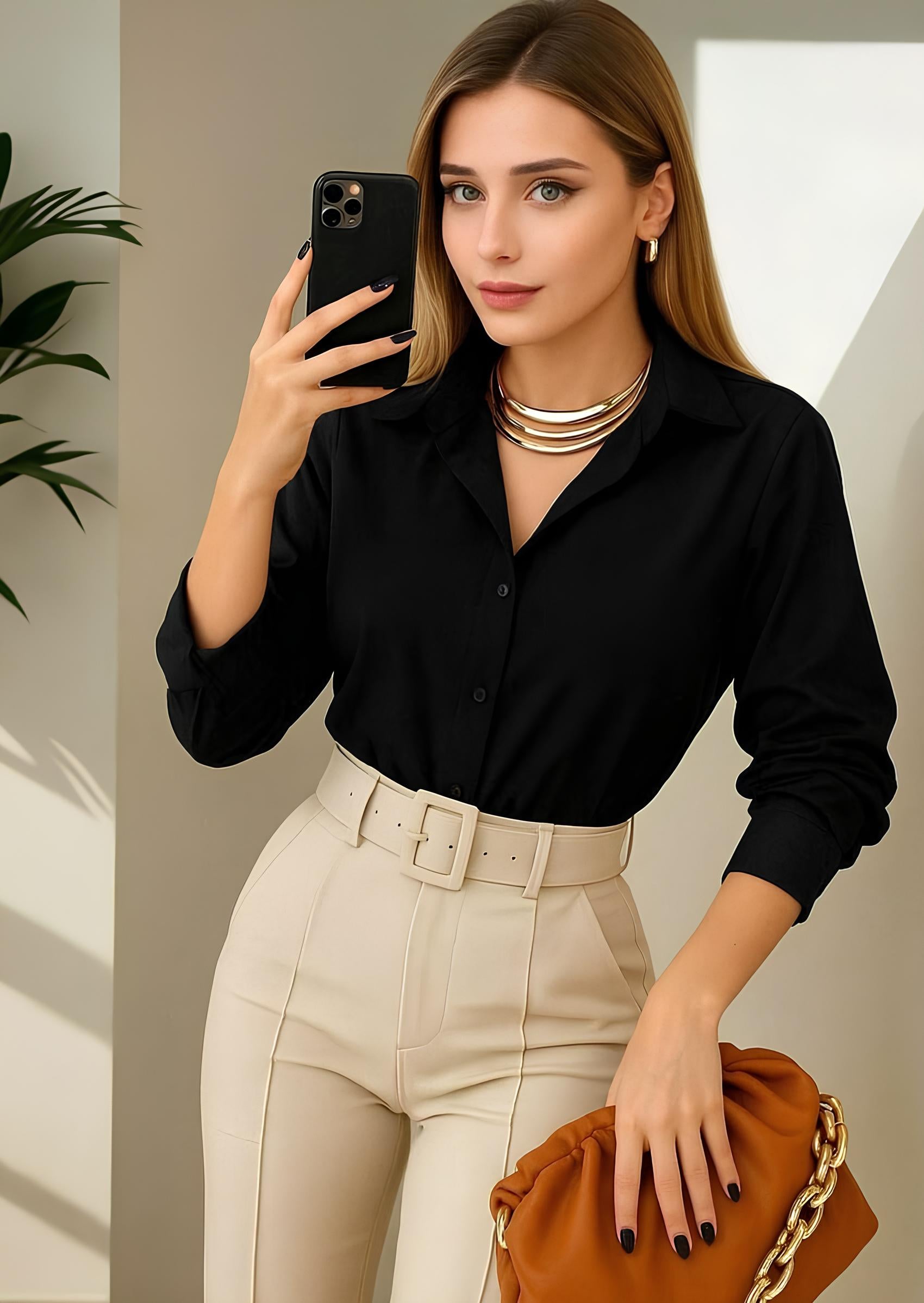 Camisa Manga Longa Jade