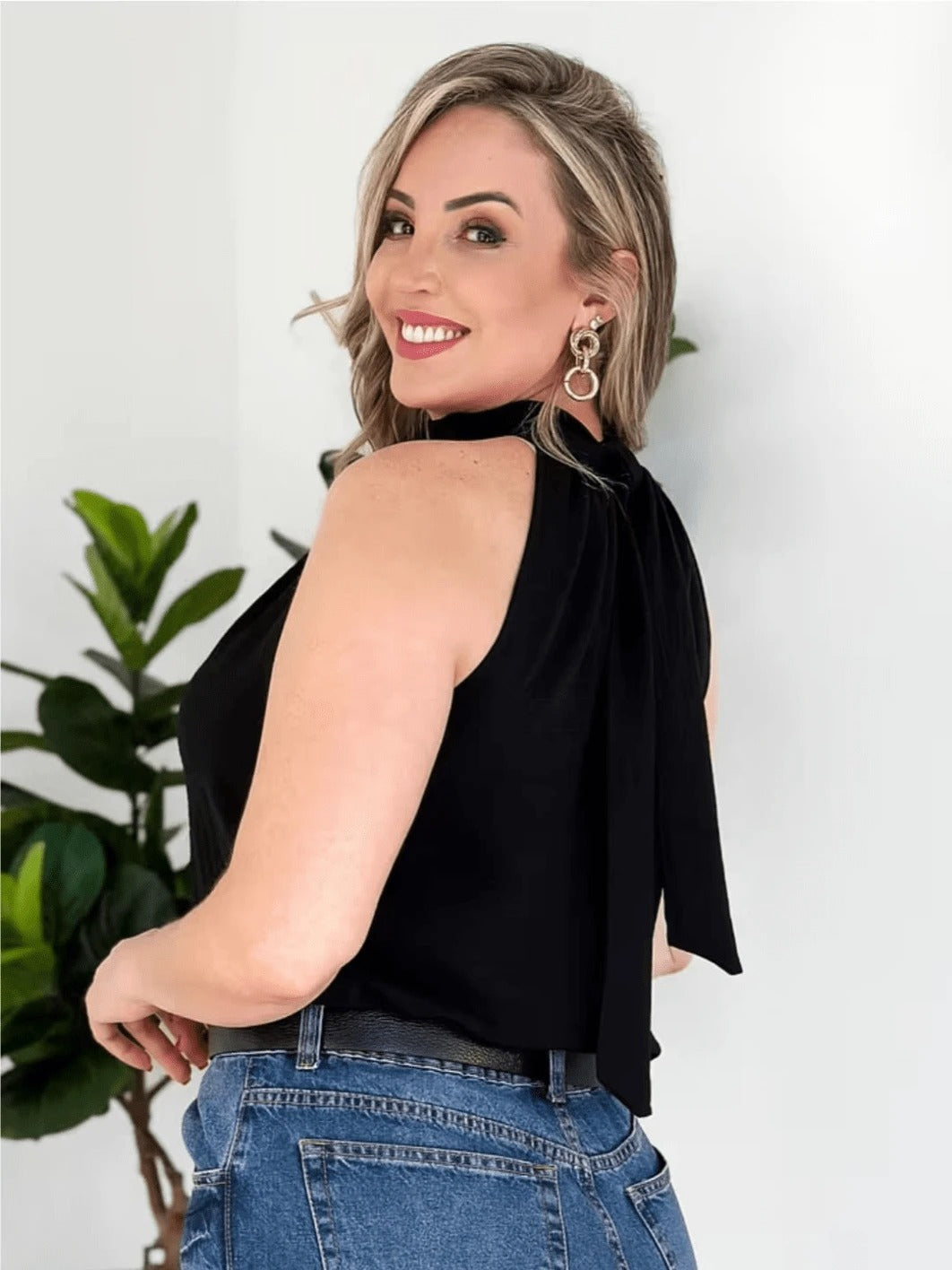 Blusa Gola Alta Lisa
